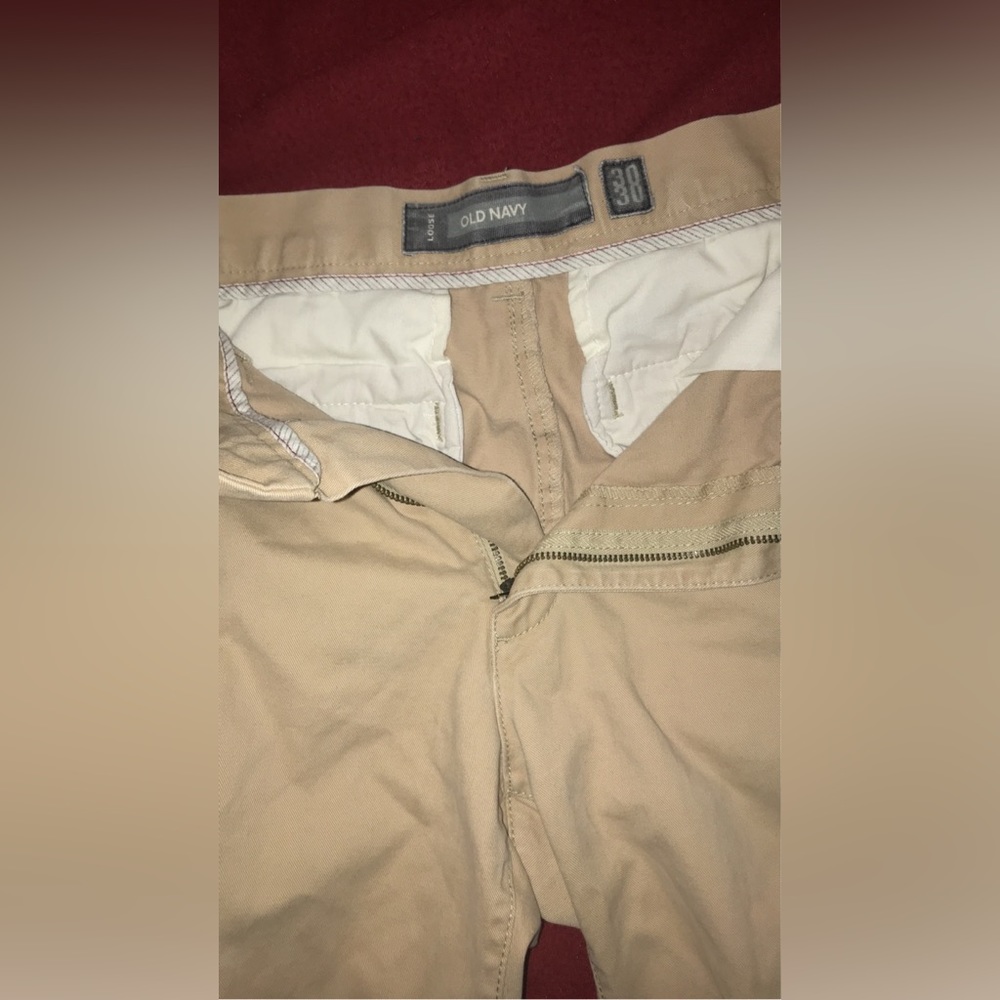 Men’s Loose Fit Khakis